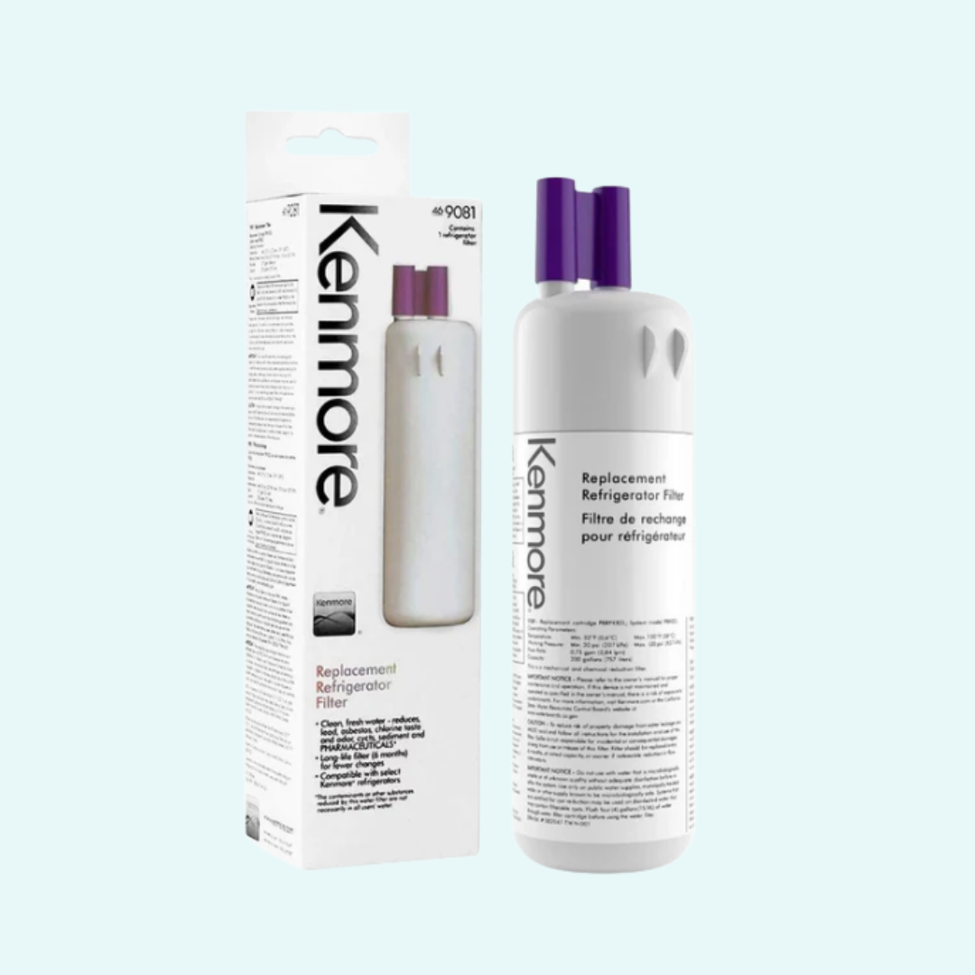 Kenmore 9081 Refrigerator Water Filter Replacement – NSF Certified 46-9081 Compatible