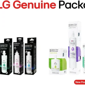 Genuine LG LT800P- 6 Month / 200 Gallon Capacity Replacement Refrigerator Water Filter (NSF42 and NSF53) ADQ73613401, ADQ73613408, or ADQ75795104 , White