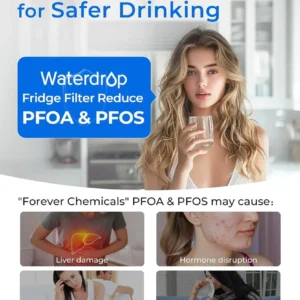 Samsung® Genuine Waterdrop Refrigerator Water Filter, DA29-00003B, DA29-00003A, DA29-00003G, 3 Filters (Package May Vary)