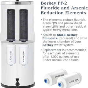 Up to 65% OFF Berkey Authentic Berkey PF-2 Fluoride and Arsenic Reduction Elements Multi Pack
