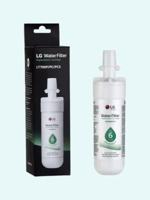 Genuine LG LT700P- 6 Month / 200 Gallon Capacity Replacement Refrigerator Water Filter (NSF42 and NSF53) ADQ36006101, ADQ36006113, ADQ75795103, or AGF80300702 , White , Select Pack