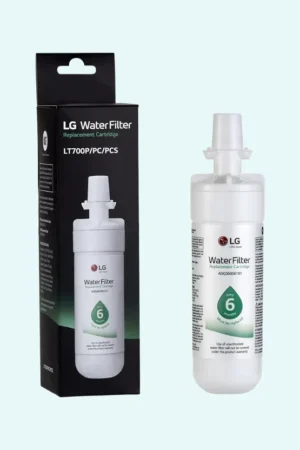 Genuine LG LT700P- 6 Month / 200 Gallon Capacity Replacement Refrigerator Water Filter (NSF42 and NSF53) ADQ36006101, ADQ36006113, ADQ75795103, or AGF80300702 , White , Select Pack