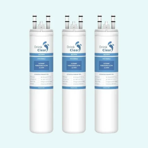 Compatible with ULTRAWF, Pure Source Ultra, Kenmore 9999, 46-9999 Water and Ice, 3 Pack, Height 11 inches